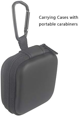 Prijenosni kvadratni slušalice za nošenje slušalica Mini torbice za pametne telefonske slušalice Bluetooth slušalice Malene vrećice za pohranu, 2-pakovanje