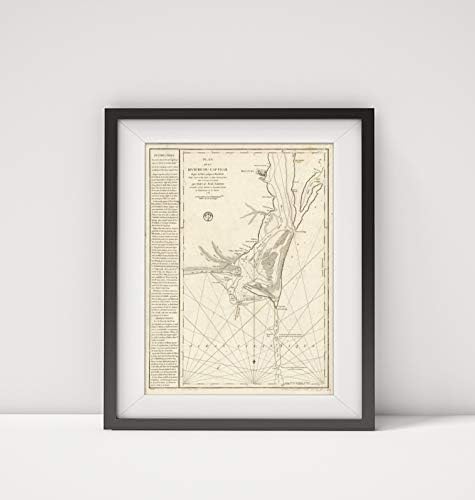 1780 Karta / Poluostrvo Cape Strah / Ušće Rijeke Cape Strah / Ušće Rijeke Cape Strah N. C|Nautical