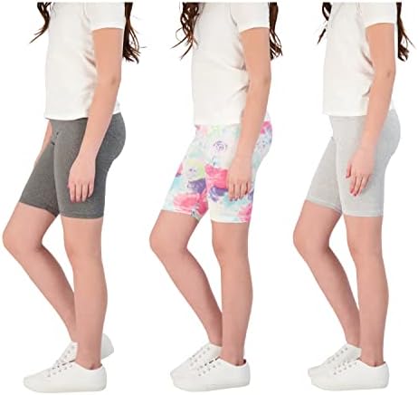 Zadnjih 3-pakovanja Djevojke Atletski kratke hlače, kratke hlače, odjeća za vježbanje za djevojčice