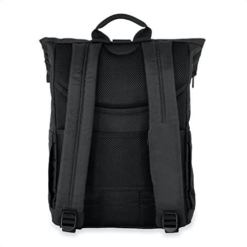 Dingbats * - Roll Top Backpack - 25L ranac - izrađen od recikliranih boca za kućne ljubimce, podstavljene ramena, metalne kopče - idealan ruksak za laptop, odlično, estetski - vulkan