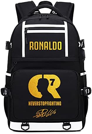 Shangyingova trgovina zvijezda nogometaša Ronaldo multifunkcionalni putni ležerni ruksak ljubitelji Fudbalskog kluba torba za laptop