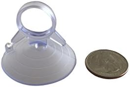Clear plastične usisne čaše sa petljima - širine 4,5 cm, set od 10, za staklene prozore, vjetrobransko staklo, pločica, kuhinja, zrcalo za kupaonice, tuš zid, ured, vješalice, komplet