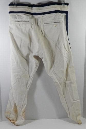 1984 Houston Astros Ruben Robles # Igra Polovne bijele hlače 34-25 DP25285 - Igra Polovne MLB hlače