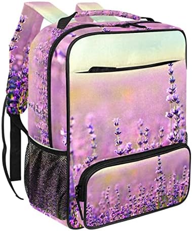 VBFOFBV PUTNI PUTNICA ZA ŽENE, Pješački ruksak na otvorenom sportove ruksack casual padpack, cvijeće lavande cvjetni