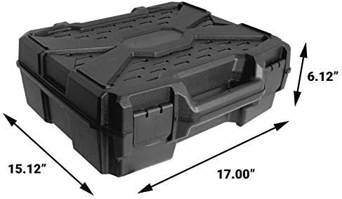 Case Club Case odgovara 17 Motorola CP200 / XPR 3500e dvosmjerni radio u unaprijed izrezanom & amp; zgodna torbica za nošenje