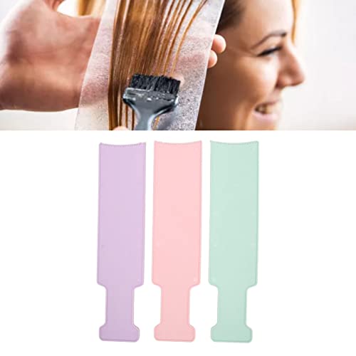 3kom balayage ploča za isticanje lopatica zakrivljeni češalj za foliranje zuba za farbanje kose