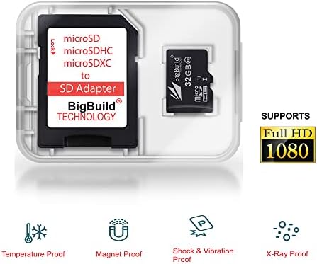 BigBuild tehnologija 32GB Ultra brza 80MB/s microSDHC memorijska kartica za Samsung Galaxy M32, M40, M42, M51, M52, M62 mobilni telefon