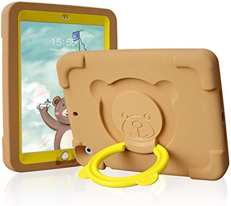 PZOZ iPad Dječji slučaj kompatibilan je za iPad Pro / Air 3RD generaciju 10.5 u, Eva otporna na udarcu za rotaciju Sklopivi štand teško zaštitni simpatični poklopac za dječake za dječake