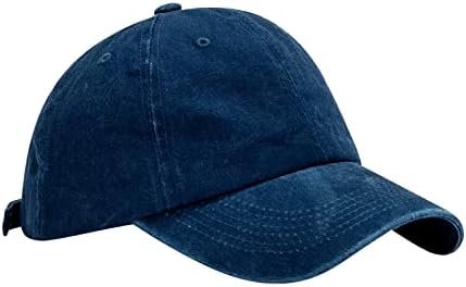 Muškarci Ženski šešir Vintage Nekostruki bejzbol kapice Obični ljetni s malo profila