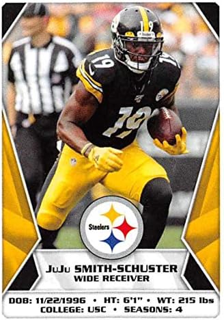 2020 Panini NFL naljepnice 157 Juju Smith-Schuster Pittsburgh Steelers fudbalska naljepnica