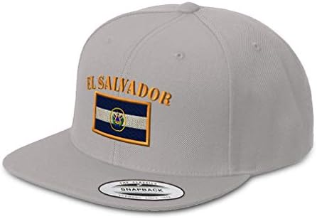 Speedy Pros snapback šeširi za muškarce & amp; žene El Salvador Zastava vez Flat Bill bejzbol kapa