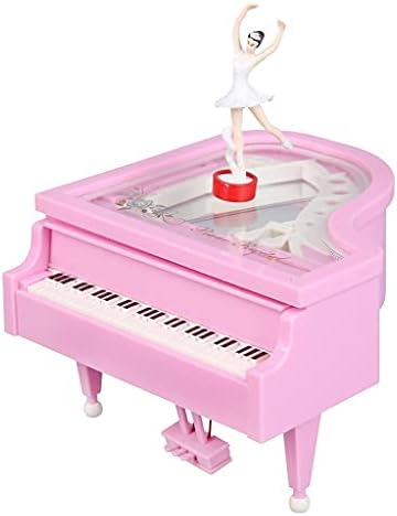 N / A Romantični klavir Model Music Box Ballerina Musical Boxes Početna Dekoracija Rođendan Vjenčani poklon (boja: bijela, veličina