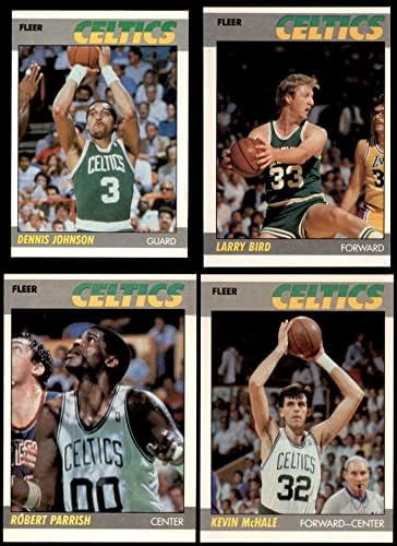 1987-88 Fleer Boston Celtics Gotovo kompletan timski set Boston Celtics Nm / Mt Celtics
