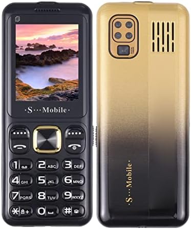 Hilitand Otključani mobilni telefon za Senior, jednostavan za korištenje mobitela velikog gumba 2G, 2500mAh, FM radio, svjetiljka,