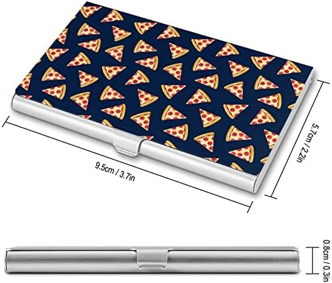 Pizza Slice hrane vizitkarte slučajevi Multi kartica držač novčanik kreditna kartica ID Case Carrier za muškarce & amp ;žene