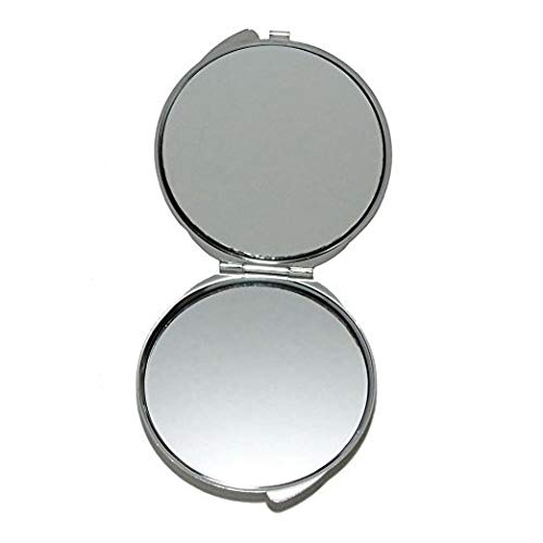 Ogledalo, ogledalo za šminkanje,pahuljasto ogledalo za mačke za muškarce / žene,1 X 2x uvećanje