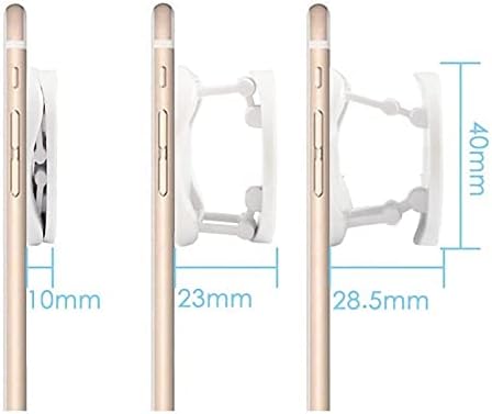 Boxwave Phone Grip kompatibilan sa LG K22 - Snapgrip držač s ceradom, nazad za hvatanje Poboljšaj nagib za LG K22 - Zimska bijela