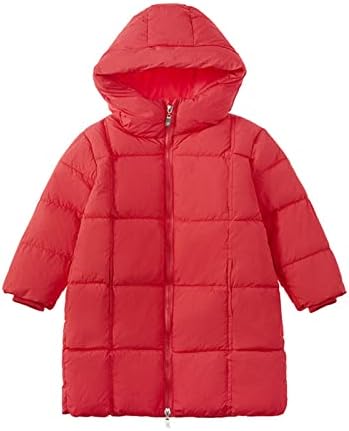 Dječja dječja dječaka Dječji dječaci zimski topli debeli čvrsti pamučni pamučni jakni kaput odjeća 4T dječja runa