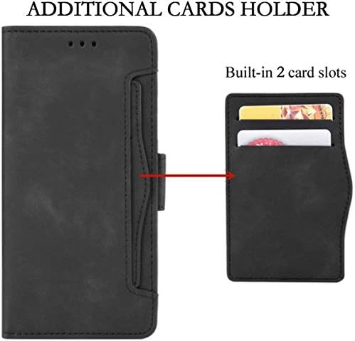 HualuBro UMIDIGI Power 3 futrola, magnetna zaštita cijelog tijela otporna na udarce preklopna kožna torbica za novčanik sa držačem za kartice za UMIDIGI Power 3 futrolu za telefon