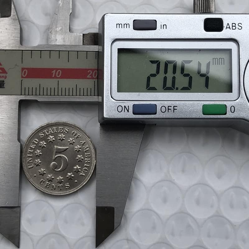 20.5mm1874 Američki nikl kovani novčići od nikala antikvitetski zanati inozemne kovanice