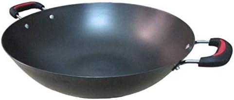 GYDCG Wok-Iron Pot nehrđajući Wok Uncoated Pot Binaural Pan indukcijski štednjak plinski štednjak za