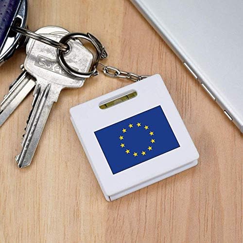 Azeeda 'Zastava Evropske Unije' Traka Za Ključeve / Alat Za Libelu
