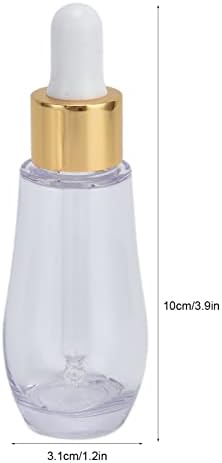 Shanta Esencijalna boca za kapljica ulja, PETG plastična kontrola doziranja Višenamjena velikog kapaciteta prazne osnovne boce za
