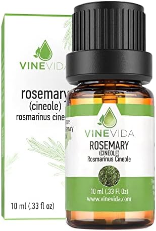 Vinevida Rosemary Esentsko ulje 10 ml - nerazrijeđeno ružmarno ulje 10 ml - mirisa za svijeće - DIY mirisi za svijeće za svijeće -