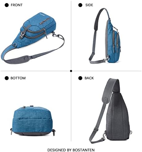Bostantenska torba za muškarce - Crossbody za rezanje za žene - Lagani ruksak za rezanje Dnevni paket za planinarenje