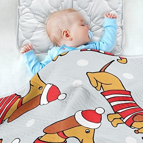 Swaddle pokrivače pamuk pamuk pamučni pokrivač za dojenčad, prepun ćebeta, lagana mekana prekrivačica za krevetić, kolica, rakete,