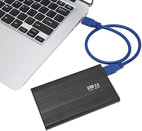 Diyeeni USB 3.0 hard disk kućišta, 1TB Aluminij vanjski kućišta za SSD HDD, Podrška Hot Swap, Plug and Play, za Vista za pobjedu za