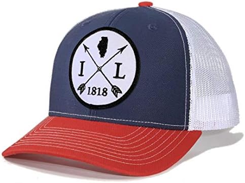 Homeland Tees muški šešir sa strelicom Illinois