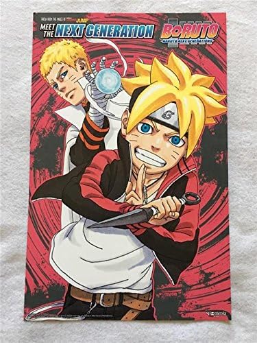 Boruto Naruto sljedeće generacije - 11 x17 D / S originalni promo TV Poster SDCC 2017 Funimation Anime
