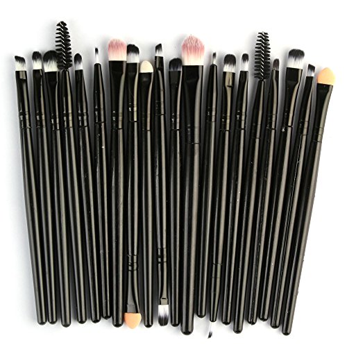 Set Alati za četkicu Komplet u toaletnoj toaletnom vunu 20pcs / set Make-up čine četkica za četkicu Make up Cust