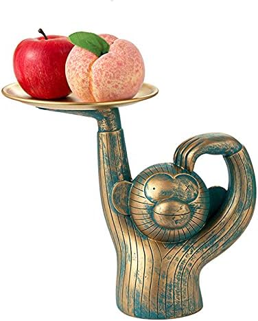 Yayong Mali majmunski ukras ukrasa za majice, moderan jednostavan dnevni boravak mali majmunski ukras slatkiši za voćne ladice malih