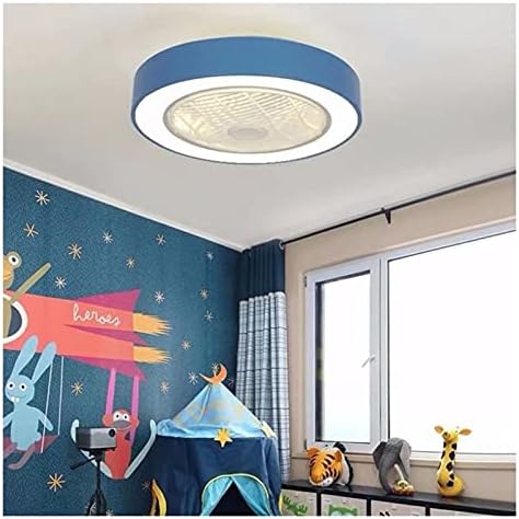 Chanstelier Nevidljiva ventilatorska lampa, daljinska stropna svjetiljka, stropna svjetiljka sa ventilatorom, kućanstvo dnevne sobe