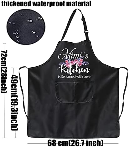 PXTIDY baka kuhinja pregača Mimi poklon Mimi Kuhinja je začinjena ljubav Funny pregače za baku useljenje poklon