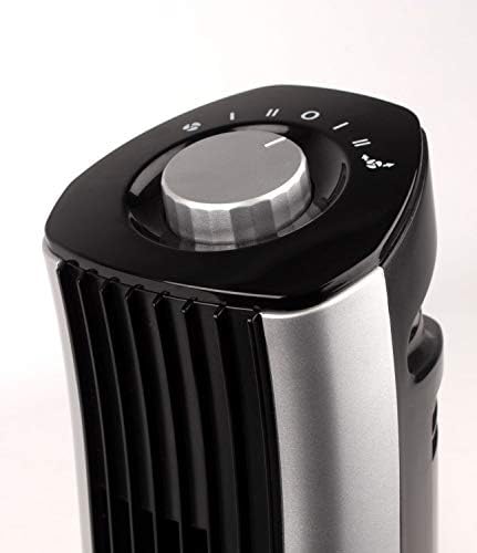 Crni+DECKER Mini Tower Fan-tihi oscilirajući Stand up 14 inčni ventilatori