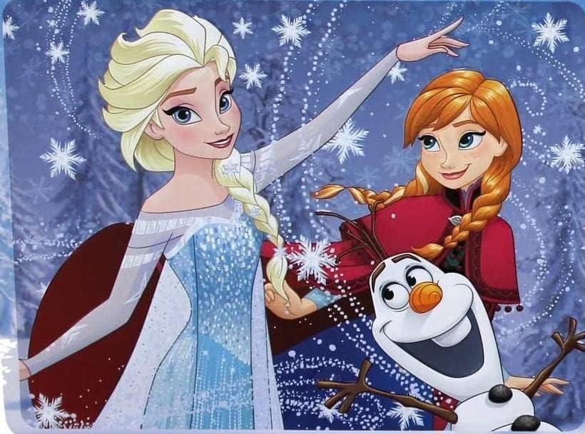 Disney Frozen Anna i Elsa limena kutija za ručak