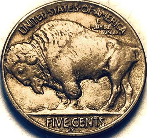1936 D Buffalo Nickel o necrtenom