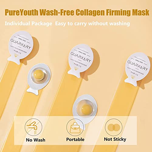 OJJ PureYouth maska za učvršćivanje kolagena bez pranja, čista maska za učvršćivanje kolagena bez pranja za mlade, čista maska za