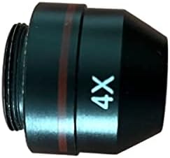 Komplet opreme za mikroskop za odrasle 175mm 4X 10x 40x Black Shell biološki mikroskopi objektiv, za potrošni materijal za mikroskop