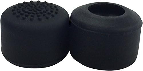 Znoj Besplatno silikonski podiženi antislip gumeni šljokice za Xbox One / One S bežični kontroler e-mods Gaming-crna