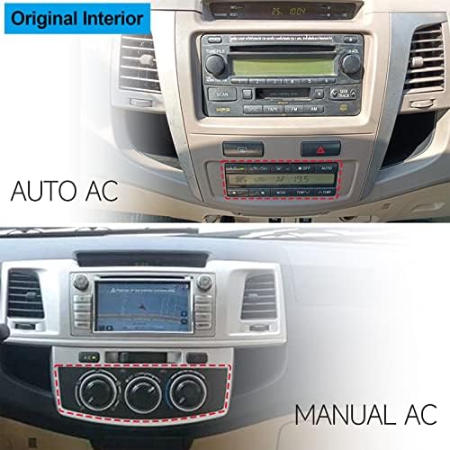 ASVEGEN 12.1 inčni dodirni vertikalni ekran Auto Stereo za Toyota Fortuner Revo 2004-2015 AUTO A/ C, Android 9.0 4+64G IPS 1080p GPS navigacija Audio Glavna jedinica WiFi Carplay