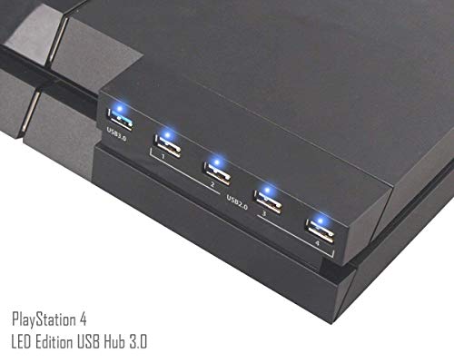 Dobe 2 do 5 USB HUB za PS4 sistem