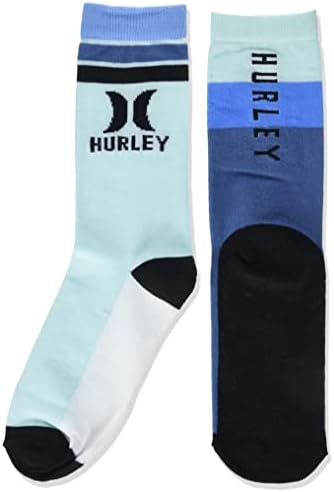 Hurley muške 2-paket aktivne svakodnevne pletene čarape za posadu