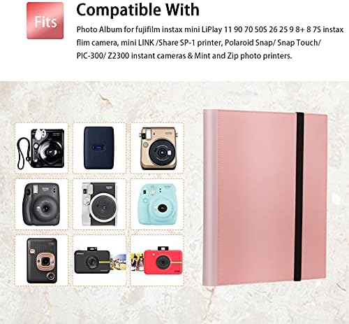 Instax foto Album，2 paketa Album za Fujifilm Instax Mini kameru, Polaroid Snap PIC - 300 Z2300 Instant Kamera, 2x3 knjiga foto albuma