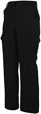 Lovačke hlače posteljine pantalone muškarci muške pantalone modne casual solidne boje elastične džepove kombinezone hlače