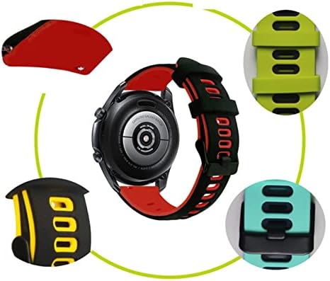 Axti 20 mm remen za sat za Garmin Vivoactive 3 Venu Soft Silicone narukvica za narukvicu za Garmin Forerunner 245 245m 645 Gledaj