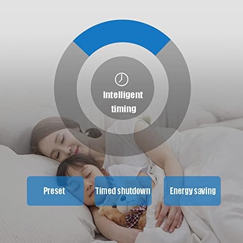 Yhqsyks niski profil Flush Fan LED stropni ventilator sa 3 boje 3 Brzina W / Daljinski upravljač Timing Mute stropni ventilator Svjetlo